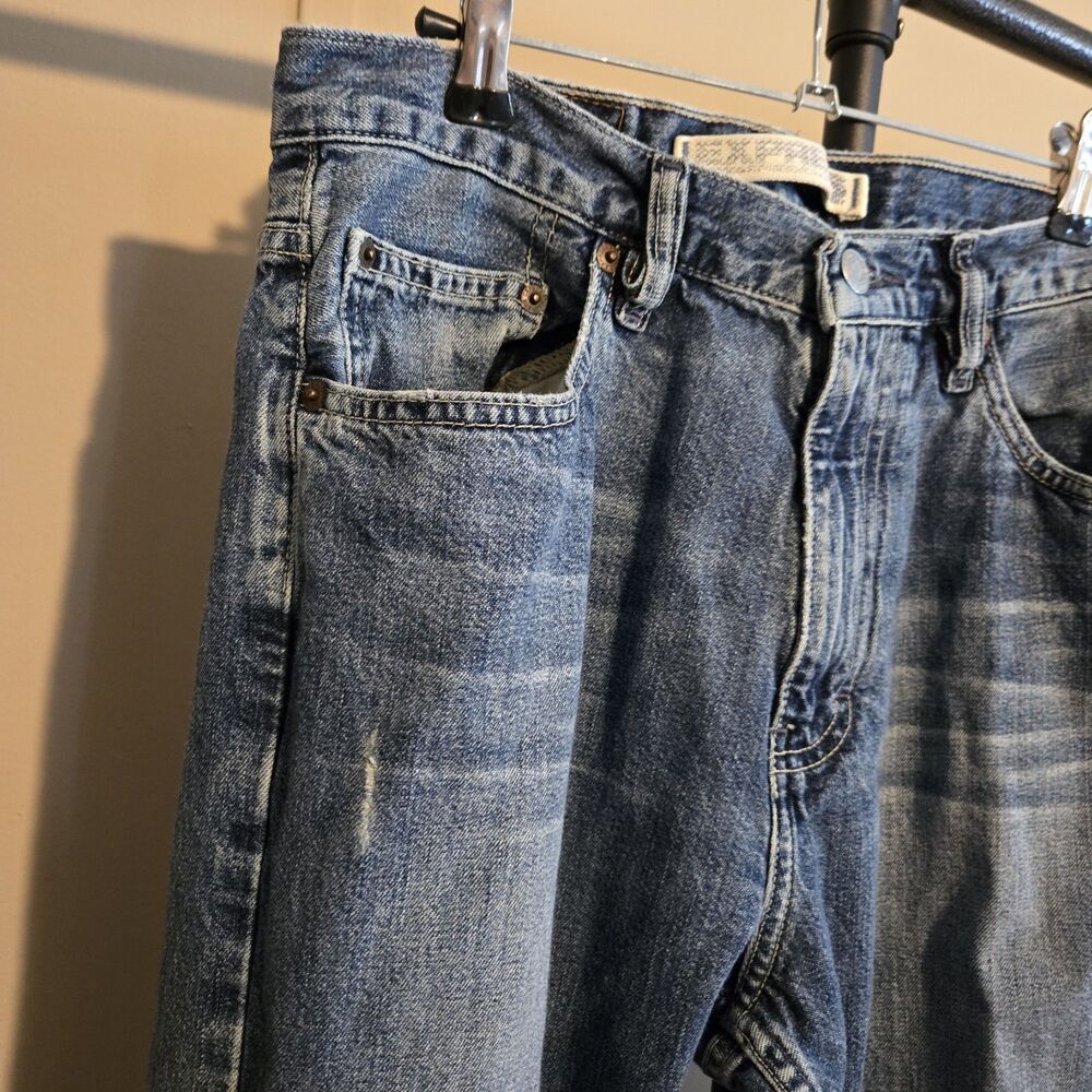 Express Precision Fit Women's Boot Cut Denim Blue Jeans, 30W 32L, Vtg 90s Y2K - Picture 3 of 8